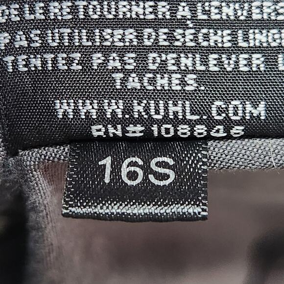 Kuhl Cargo Shorts Womens 8 Gray Outdoor Hiking Stretch Utility Pockets 16S - Picture 13 of 13